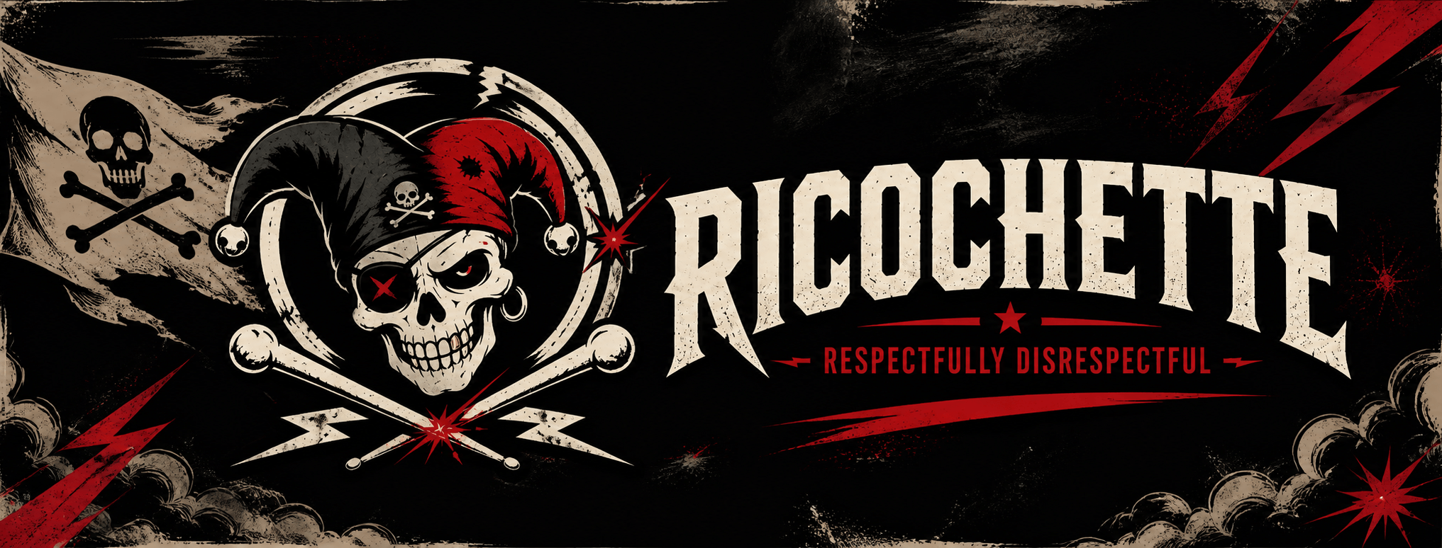 Ricochette dark prairie banner